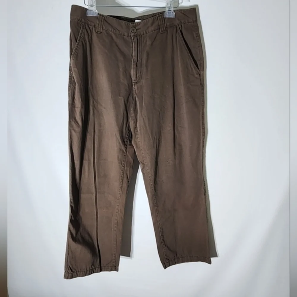 The North Face Men's Brown Khaki Cotton Pants 36 Short‎